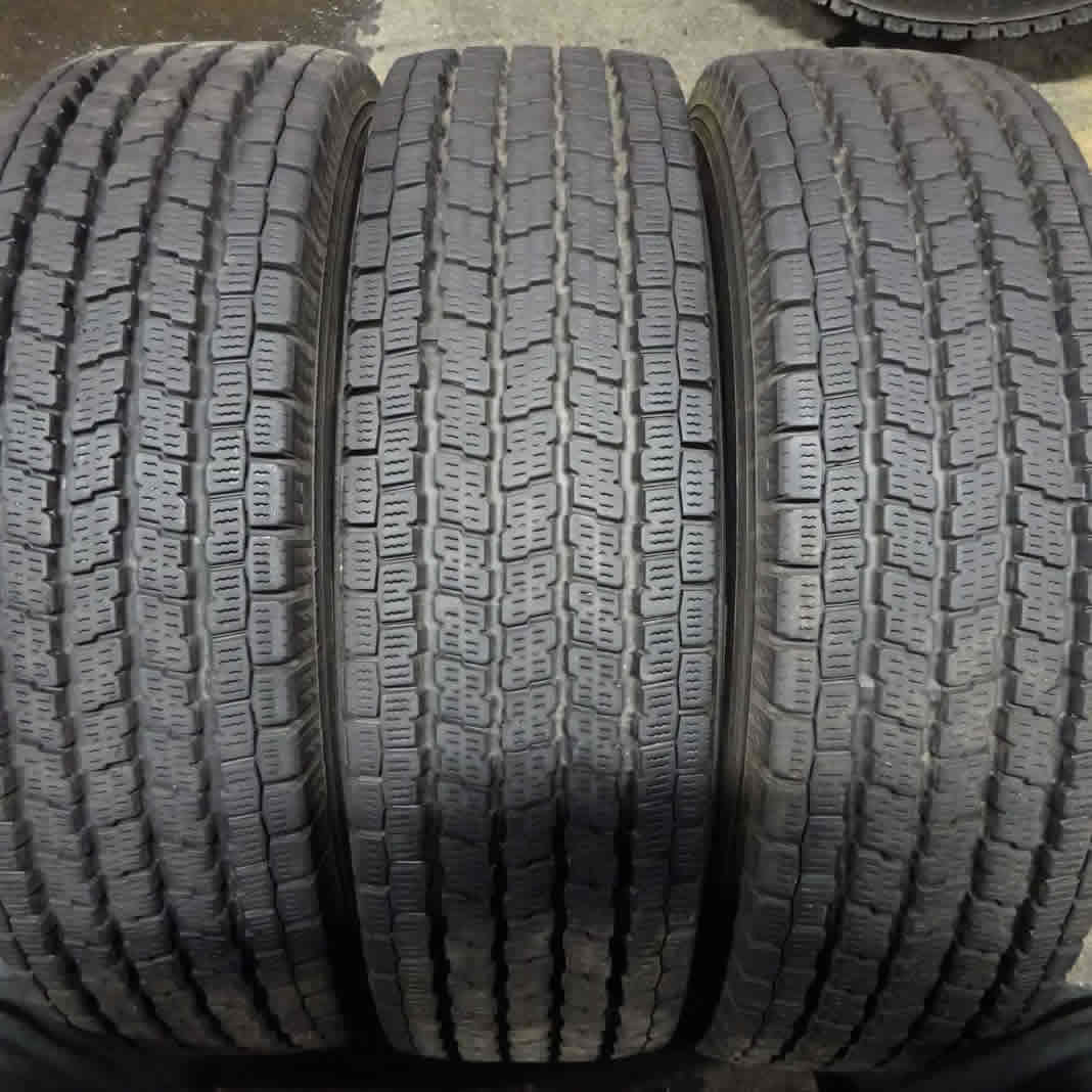 冬 6本SET 会社宛 送料無料 205/75R16 113/111 LT ヨコハマ アイスガード IG91 2021年製 地山 深溝 小型トラック エルフ ダイナ NO,Z4095_画像2