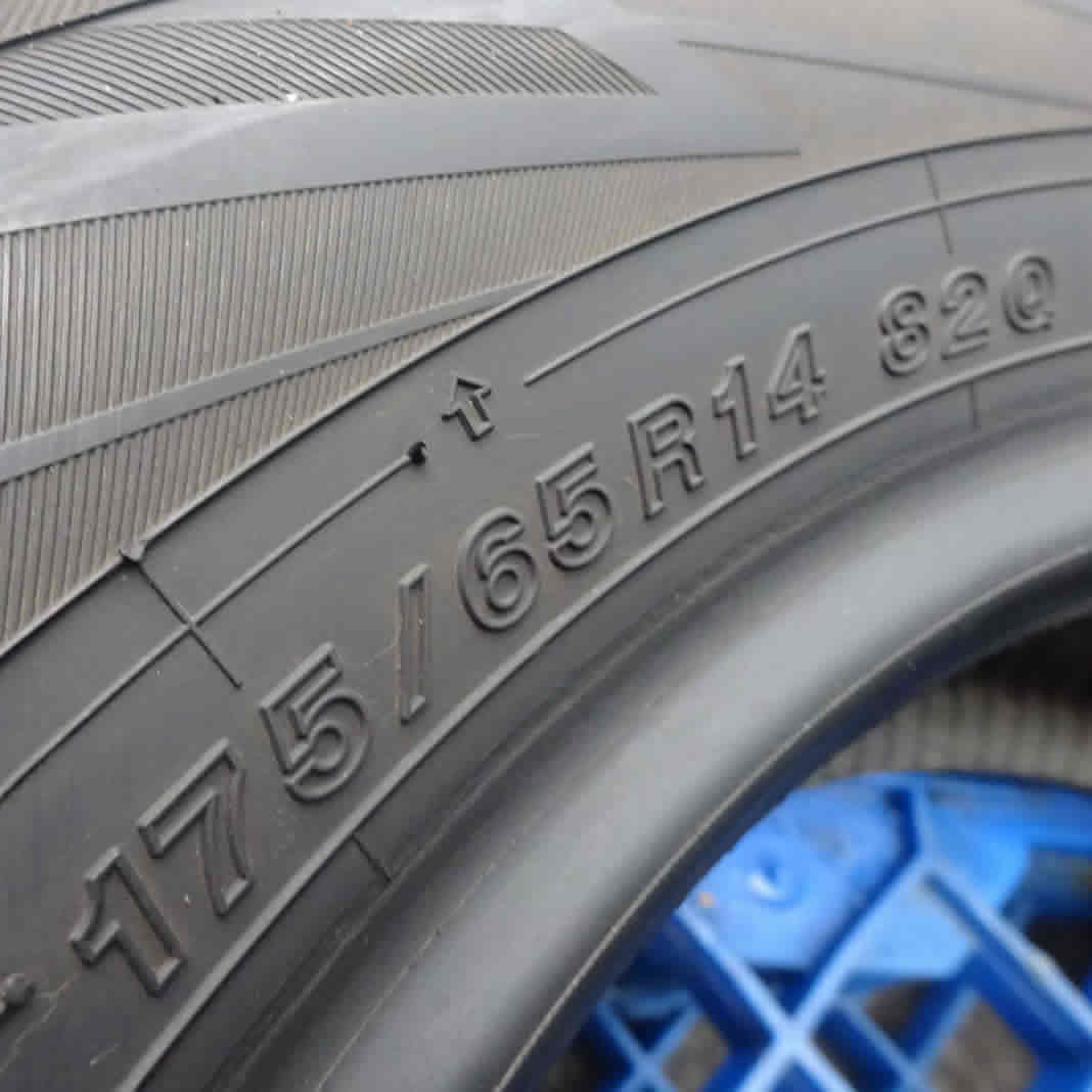 冬4本SET 会社宛 送料無料 175/65R14 82Q ヨコハマ アイスガード IG70 2021年製 ヴィッツ フィット キューブ アクア カローラ bB NO,Z4291_画像6