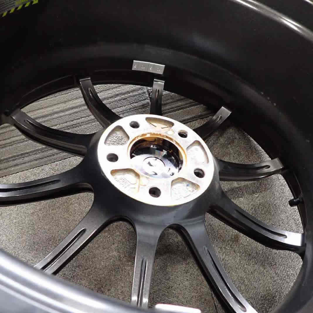 4本 会社宛 送料無料 19×9J ヨコハマ アドバンレーシング ADVAN Racing RZII アルミ 5穴 PCD 120mm +50 ハブ径72.6mm BMW F15 X5 NO,C4294_画像5