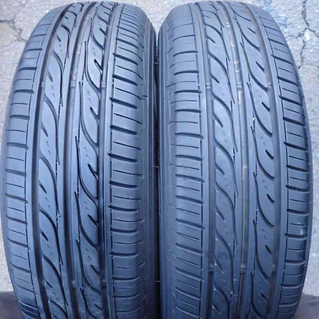 夏4本SET 会社宛送料無料 165/70R14 81S ダンロップ EC202 2021年製 アクア ヴィッツ スペイド パッソ ベルタ ポルテ マーチ 特価 NO,E6228_画像2