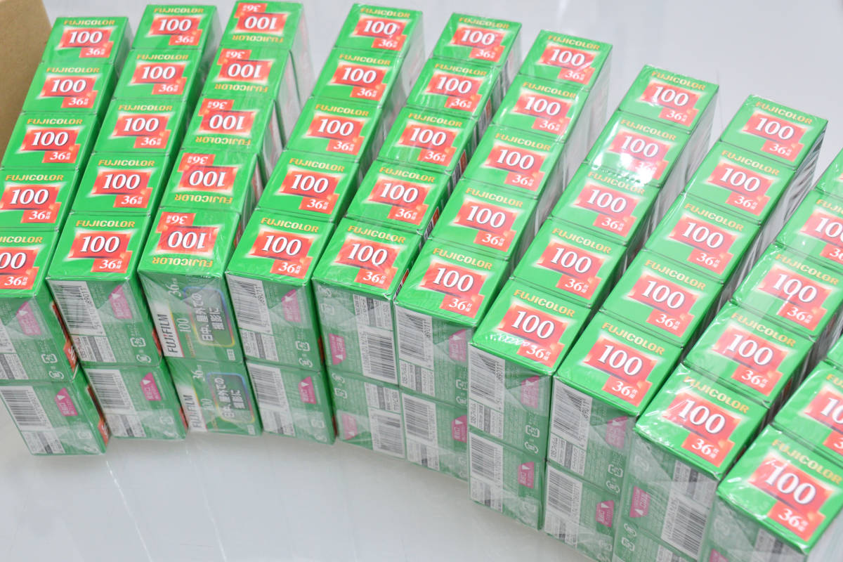 ★★★新品！2026年09月有効【100本セット】FUJICOLOR100-36枚撮　ISO感度100 フジフィルム製ネガカラーフィルム135/35mm_画像2