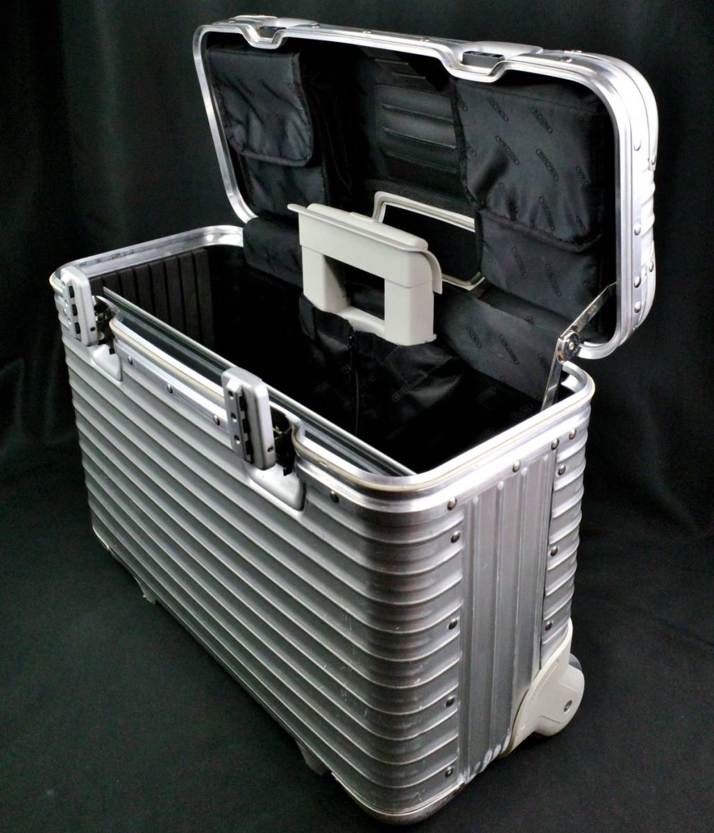 RIMOWA* Rimowa 928.50 снят с производства Vtg.[TOPAS/ топаз ]2 колесо Pilot * Toro Lee (code1422)36L 938999