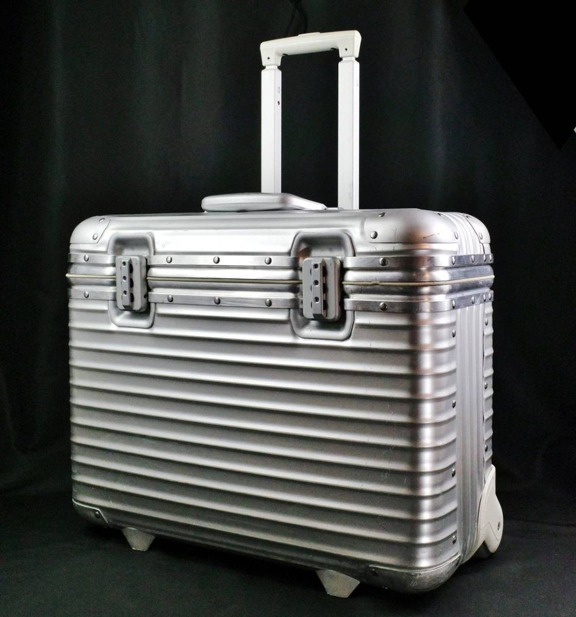 RIMOWA* Rimowa 928.50 снят с производства Vtg.[TOPAS/ топаз ]2 колесо Pilot * Toro Lee (code1422)36L 938999