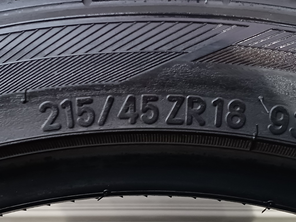 TY 215/45R18 タイヤ 4本 PROXES SPORT トーヨー TOYO プロクセス 215-45-18 5001_画像4