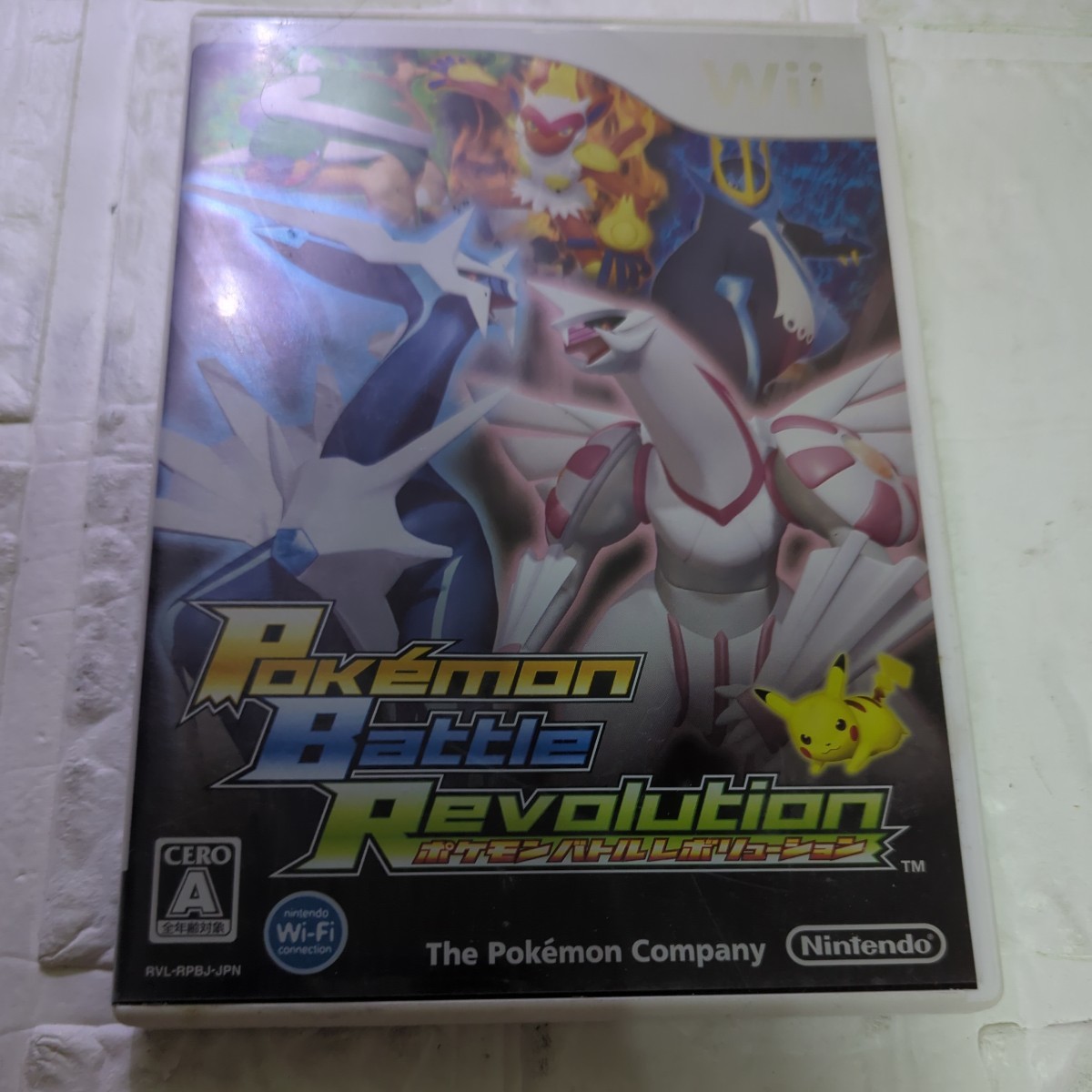  пустой коробка как распродажа диск. в подарок инструкция по эксплуатации нет [Wii] Pokemon Battle Revolution 