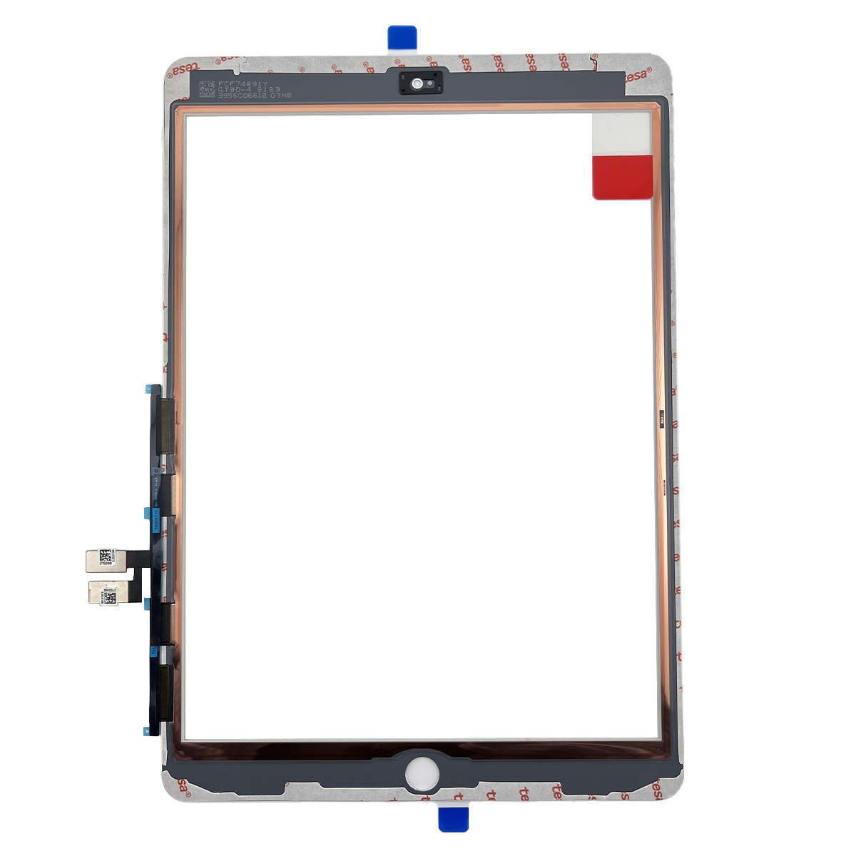 即日発送! iPad7 第7世代 A2197 A2200 A2198 フロントパネル 白 タッチスクリーン交換 デジタイザ修理 リペアパーツ 画面 ガラス 割れ_画像2
