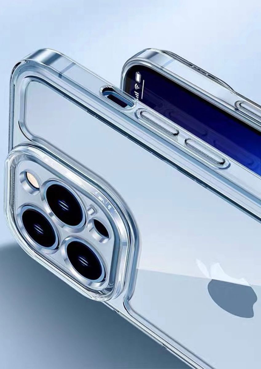 iPhone 15plus  ケース　HD全透明  耐衝撃 滑り止め　カバー