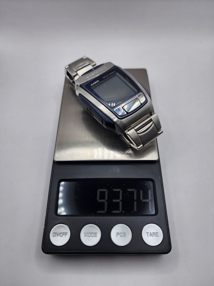 カシオ CASIO e-data bank リストカメラウォッチ WQV-10 カラー液晶 腕時計型デジタルカメラ メンズ腕時計_画像10
