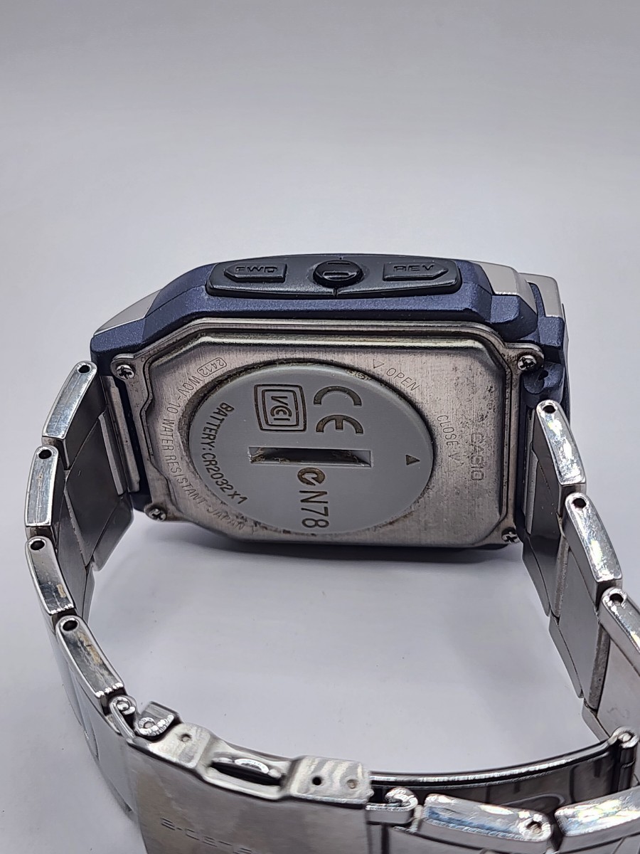 カシオ CASIO e-data bank リストカメラウォッチ WQV-10 カラー液晶 腕時計型デジタルカメラ メンズ腕時計_画像6