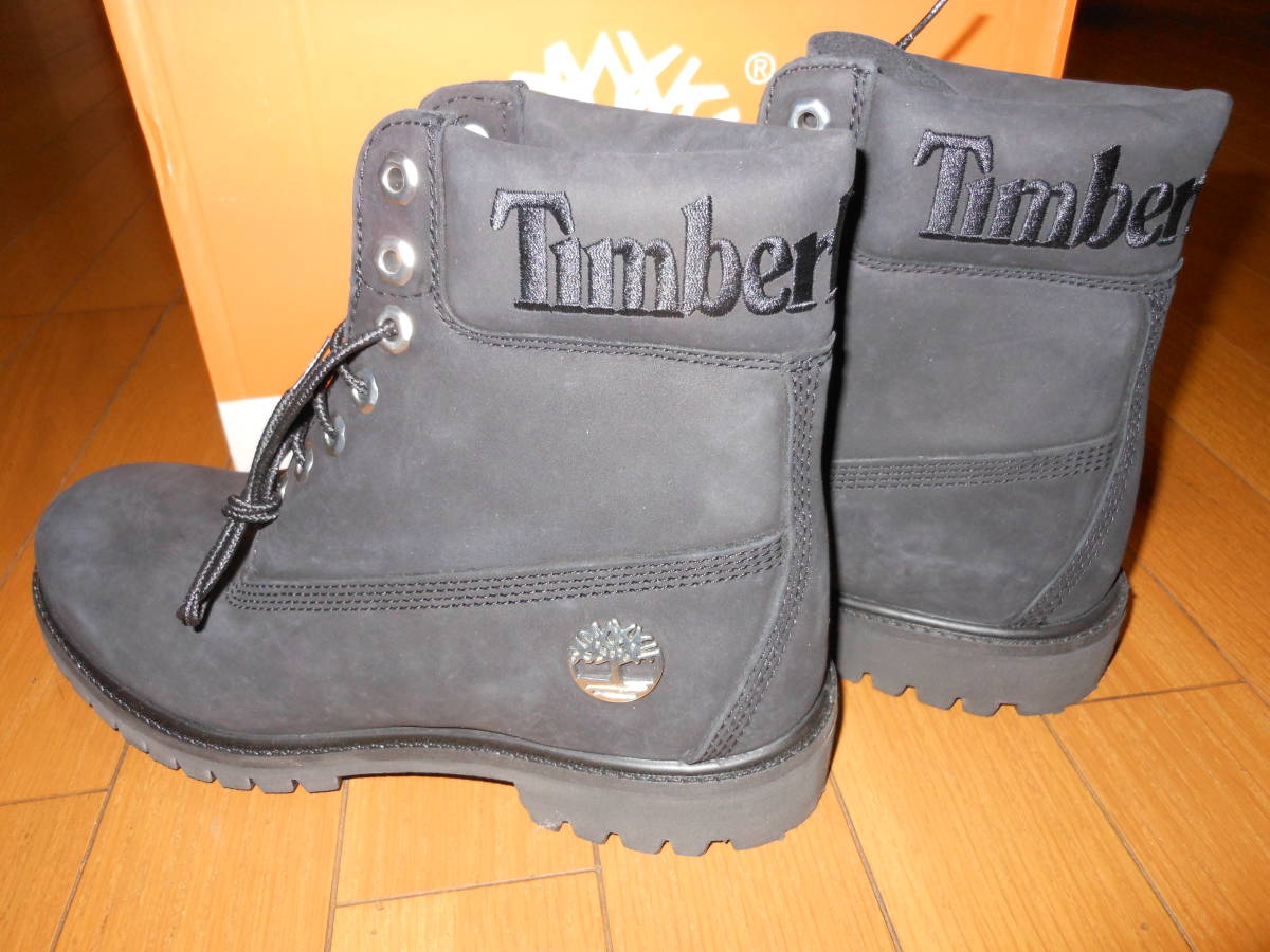 ◆◆送料無料◆防水◆新品◆未使用◆Timberland ティンバーランド PREMIUM WATERPROOF BOOT BLACK NUBUCK 25.5cm◆◆_画像7