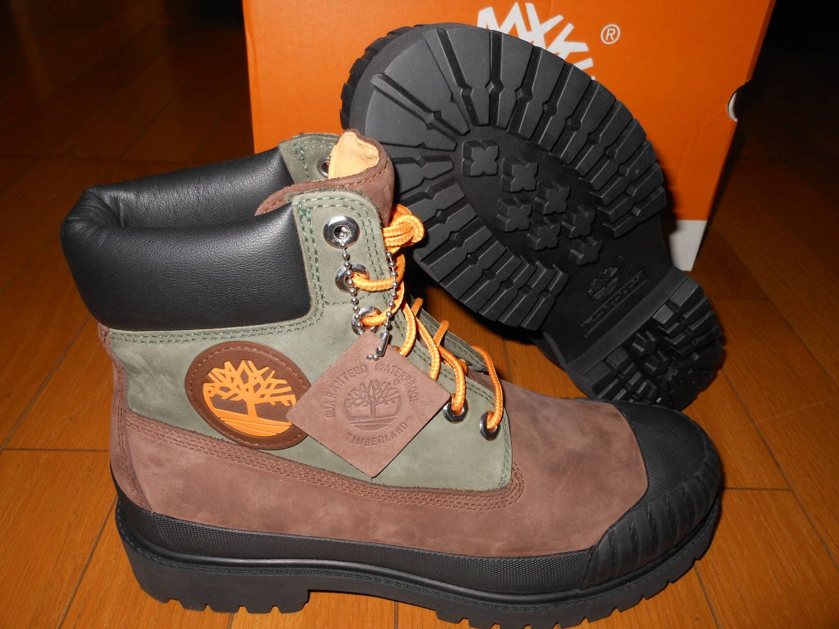 ◆防水◆新品◆未使用◆Timberland ティンバーランド PREMIUM 6 IN WATERPROOF BOOT MEDIUM BROWN NUBUCK 26.0cm◆_画像2