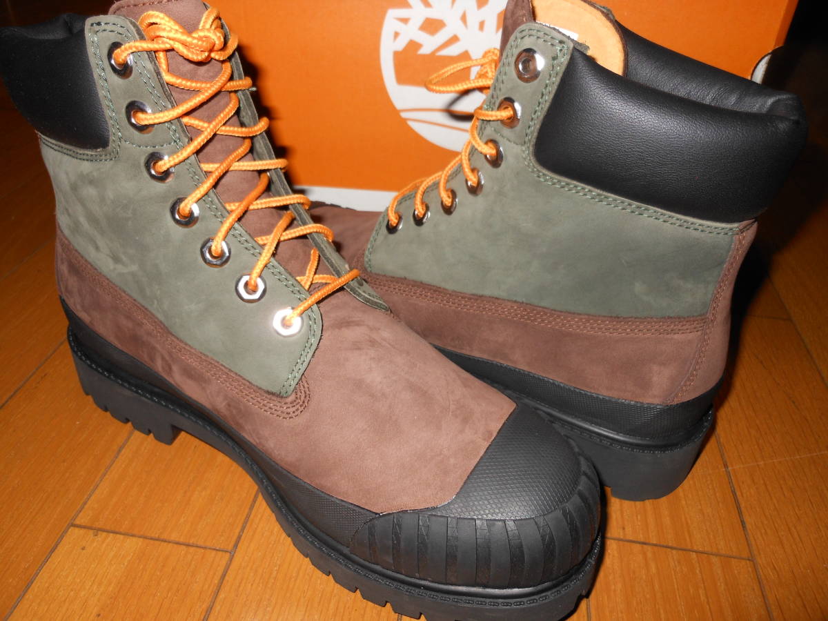 ◆防水◆新品◆未使用◆Timberland ティンバーランド PREMIUM 6 IN WATERPROOF BOOT MEDIUM BROWN NUBUCK 26.0cm◆_画像3