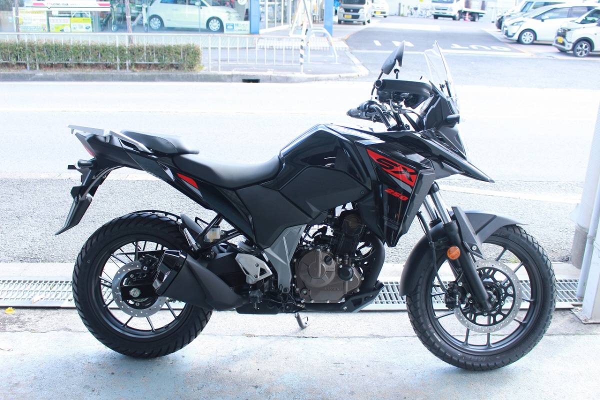 SUZUKI V-STROM250SX( black ) new car, reimported car, mandatory vehicle liability insurance attaching, compensation equipped, distant place delivery possibility * Osaka from 