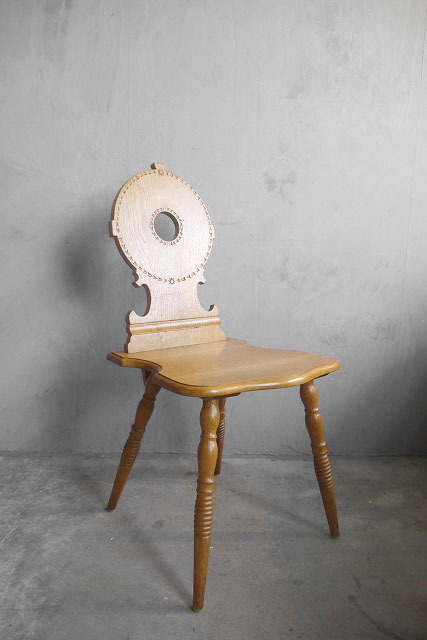 アンティーク　フランス　装飾デザイン　ウッドチェアー　A [csw-2067]　椅子　店舗什器