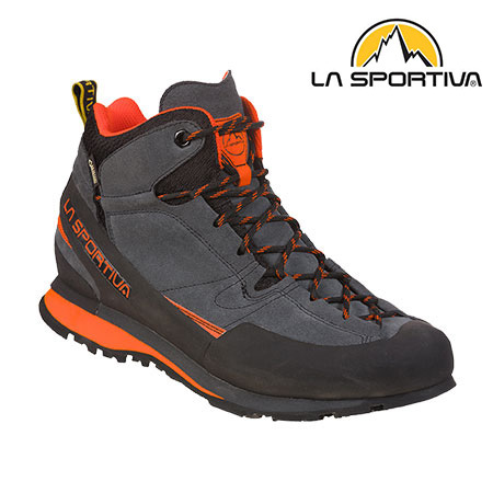 10%OFF 登山アプローチ【スポルティバ/BOULDER X MID GTX（ボルダー エックス ミッド GTX）/カーボン×フレイム/EU41】MTRフット