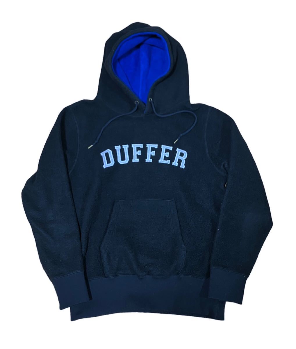 Champion × The Duffer of St.George フリースパーカー チャンピオン ダファーオブセントジョージ ランタグ サイズ M_画像1