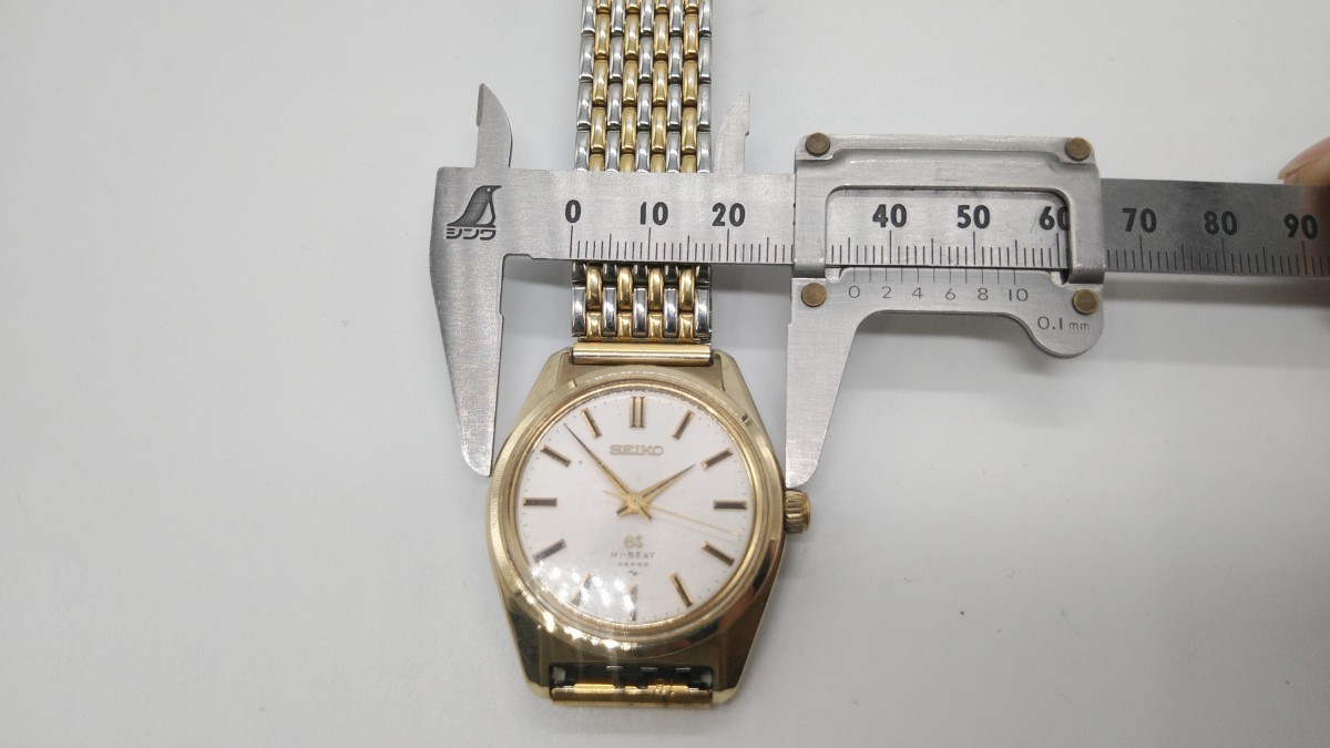 GRAND SEIKO グランドセイコー HI-BEAT/ハイビート 自動巻き 36000 ゴールド 4520-8000_画像8