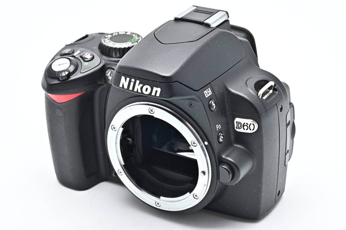 1A-783 Nikon ニコン D60 AF-S DX NIKKOR 18-55mm + 55-200mm 一眼レフデジタルカメラ_画像2