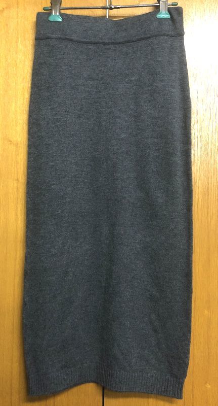  женский *GAP* вязаный узкая юбка XXS. серый б/у товар 