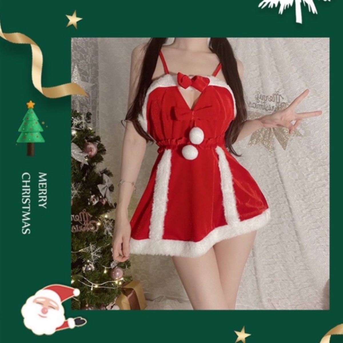 クリスマス　コスプレ　サンタクロース