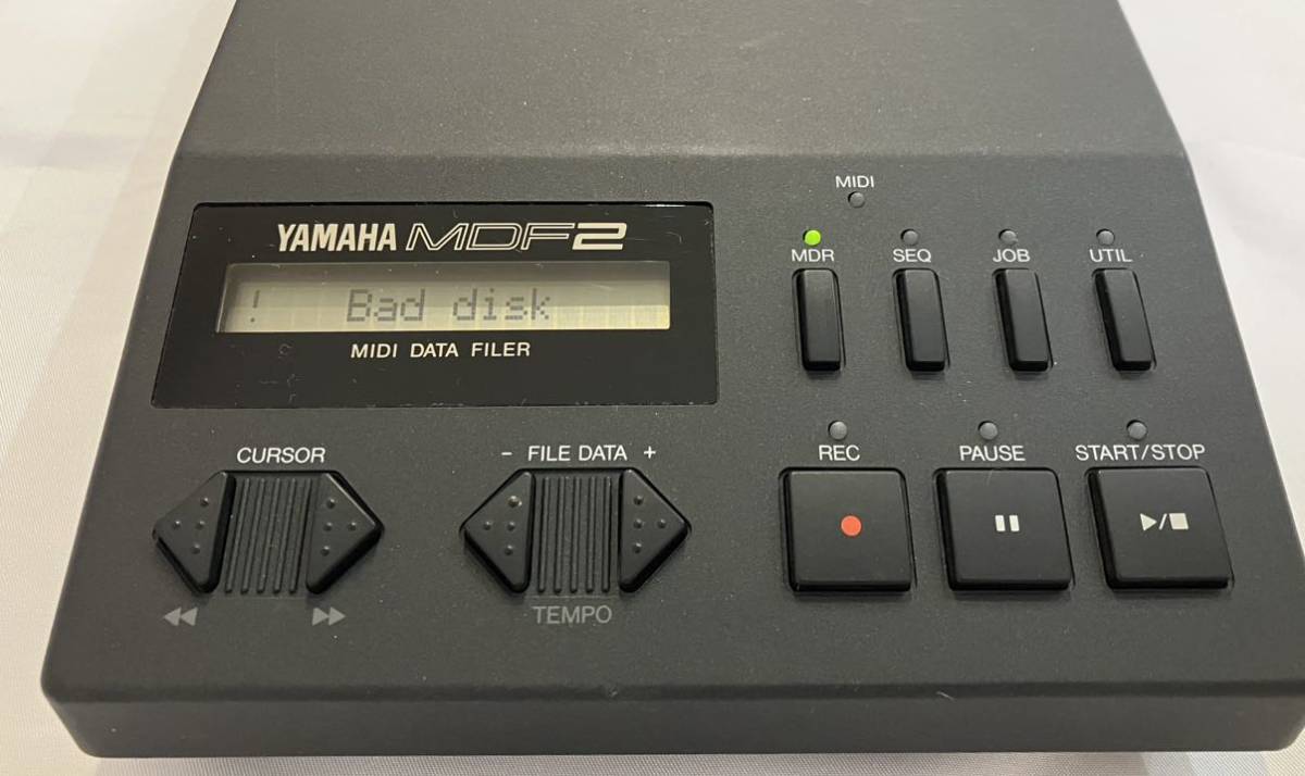送料無料 YAMAHA【MDF2】MIDIデータファイラー/Gotek FDDエミュレーター(USBドライブ) 搭載 ジャンク扱い_画像4