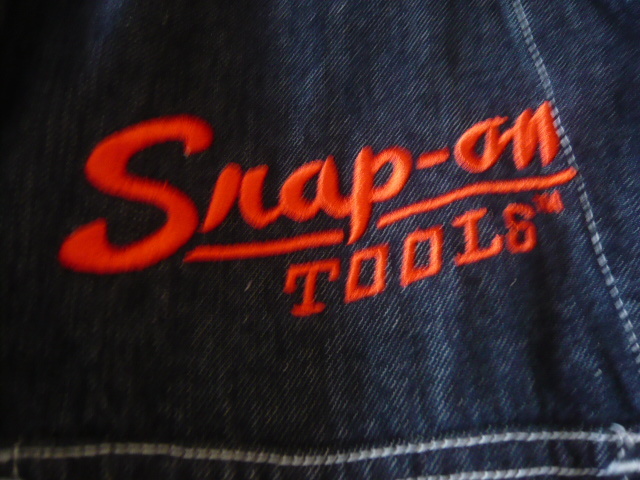 *Snap-on* Snap-on * coveralls * limitation * all embroidery * old Logo * mechanism nik wear * overall * Denim *S size * unused * rare *