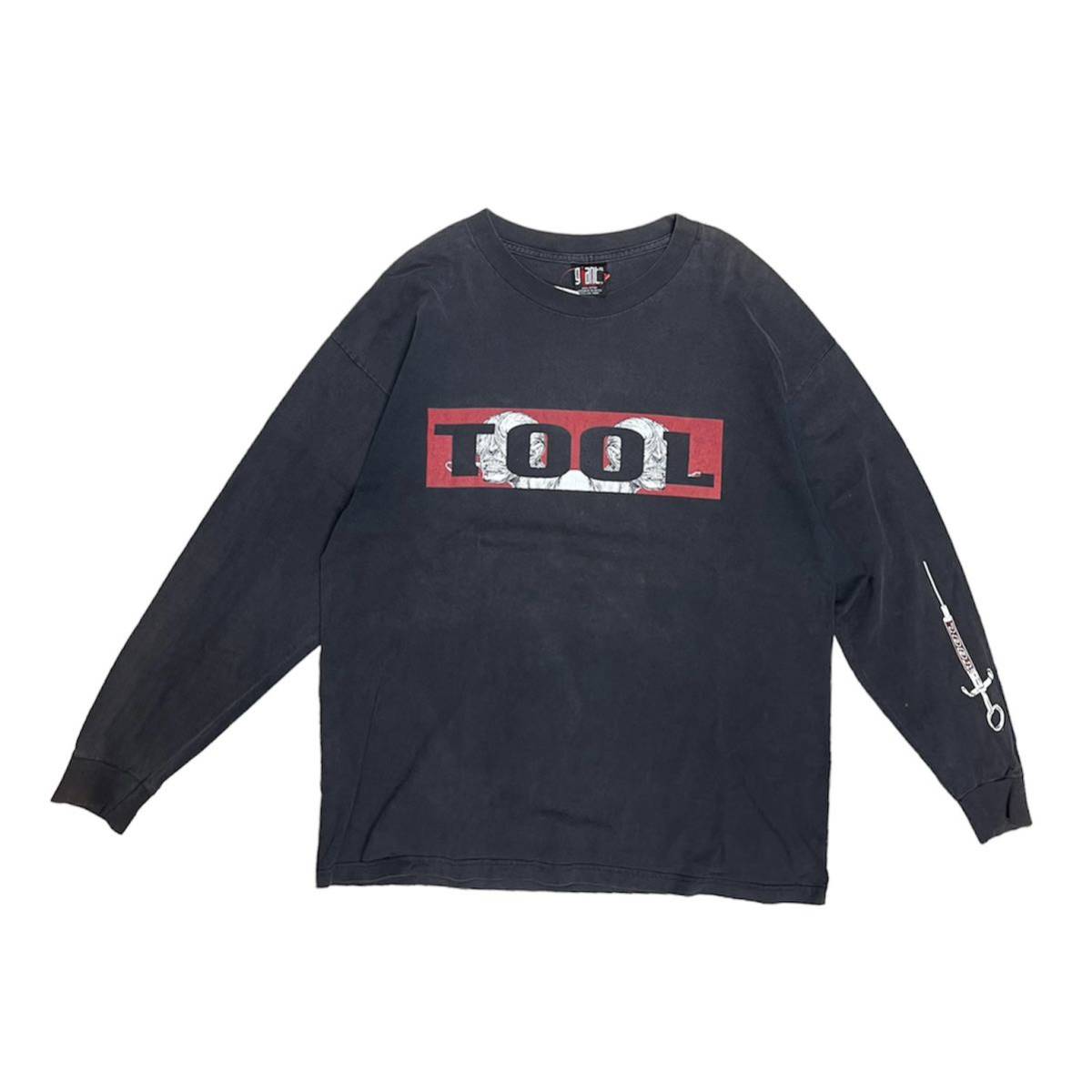 90s TOOL バンド ロンT vintage トゥールメタル vintage giantボディ　メキシコ製　ビンテージ　アメカジ　古着　レア