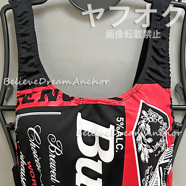 *新品*キャンギャル セクシー 超ハイレグ レオタード*バドガール*水着 ワンピース コスチューム ロゴ レースクイーン ビール ハイカット_画像3