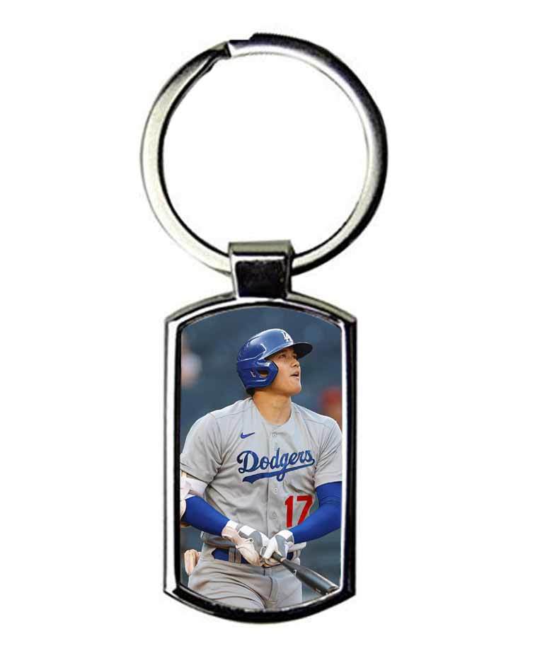 Metal Keychain キーホルダー メタル キーチェーン【 大谷翔平 】MLB ロサンゼルス・ドジャース プロ野球選手 -5_画像1