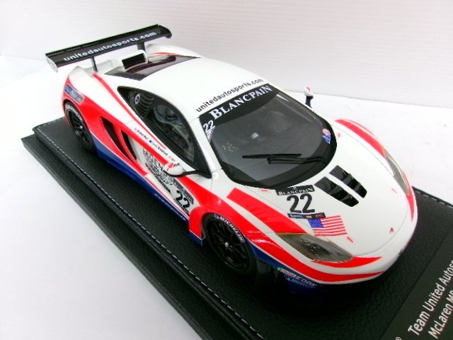 ピーコ 1/18 マクラーレン MP4-12C GT3 #22 United AutoSports Blancpain Monza 2012 (5125-508)_画像5