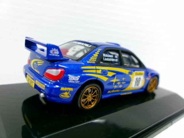 オートアート 1/64 スバル インプレッサ WRC モンテカルロラリー 2002 #10 T.マキネン (6144-169)_画像2