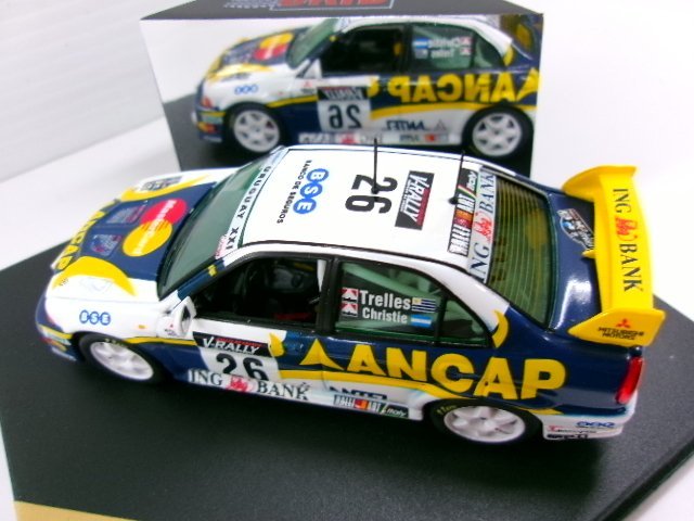 SKID 1/43 ミツビシ ランサー エボリューション VI #26 Gr.N ツールドコルス 1999 G.TRELLES (6144-166)_画像5