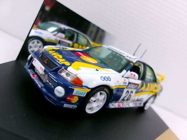 SKID 1/43 ミツビシ ランサー エボリューション VI #26 Gr.N ツールドコルス 1999 G.TRELLES (6144-166)_画像1