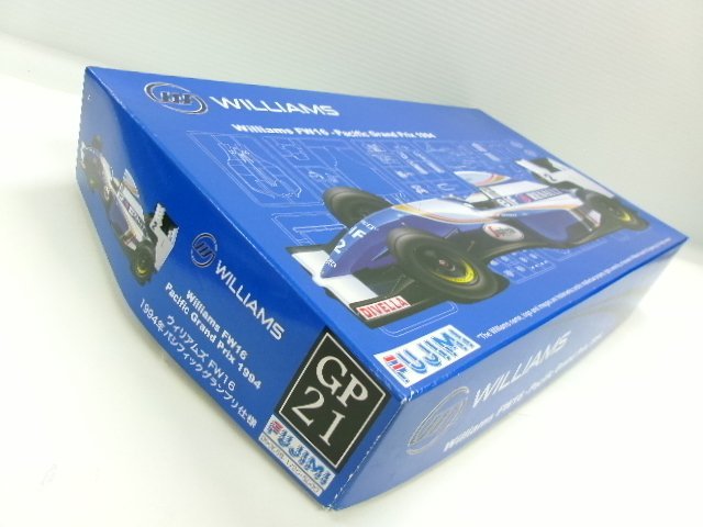 フジミ 1/20 ウイリアムズ FW16 パシフィックGP 1994 キット (8179-495)_画像2