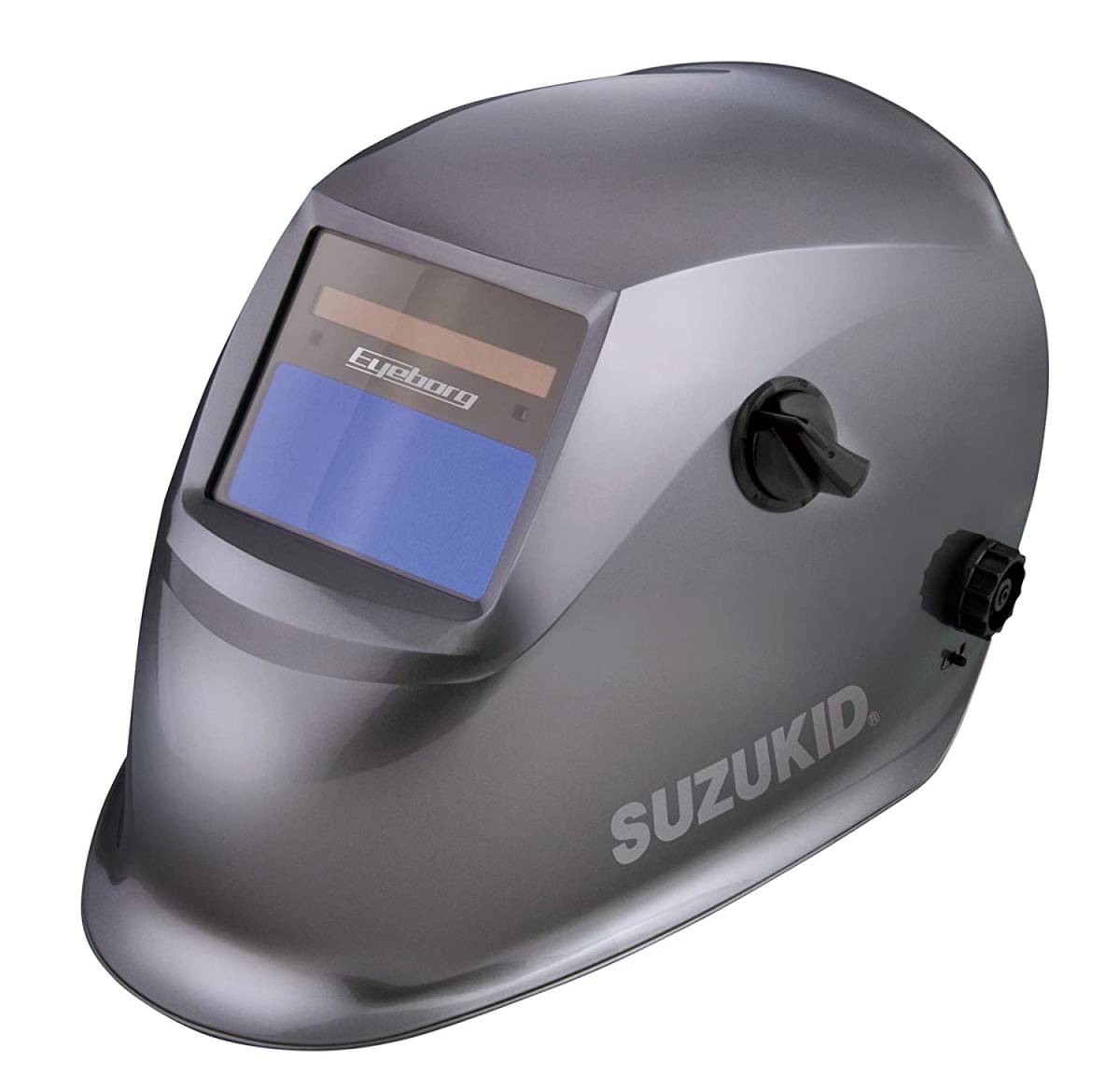 【新品】スター電器製造(SUZUKID) 液晶式自動遮光溶接面 アイボーグαII EB-200A2 スズキッド溶接面 溶接ヘルメット 溶接マスク_画像1