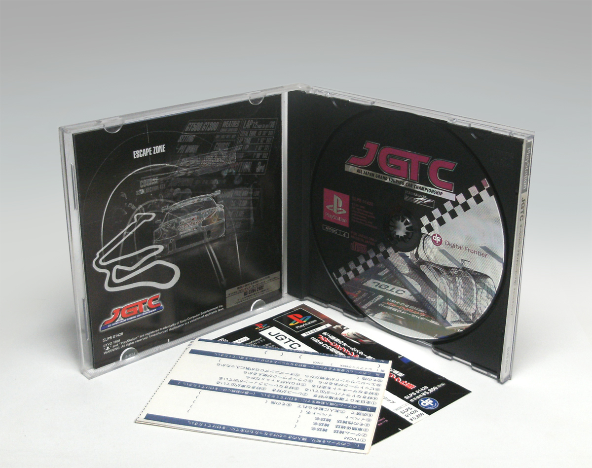 ● PS 帯・ハガキあり JGTC（ジェイジーティーシー） SLPS-01428 動作確認済み All Japan Grand Touring Car Championship NTSC-J 1998_画像2