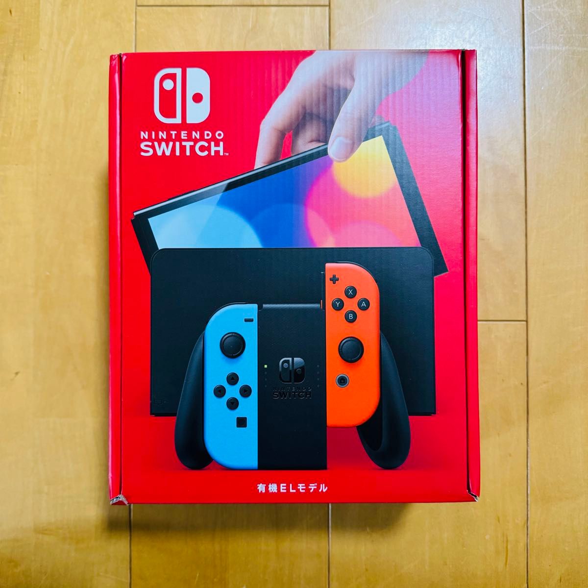 新品未開封】Nintendo Switch 有機ELモデル Joy-Con(L) ネオンブルー