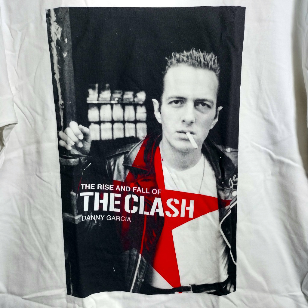 Joe Strummer ジョーストラマー ザ・クラッシュ The Clash BIGプリントTシャツ【Lサイズ】バンドTシャツパンク PUNK SEX PISTOLS