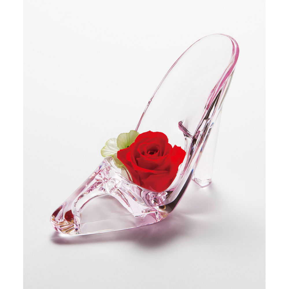 * розовый / красный *pli minuet Mini консервированный цветок Mini размер pli minuet Mini брак праздник . стекло. обувь 