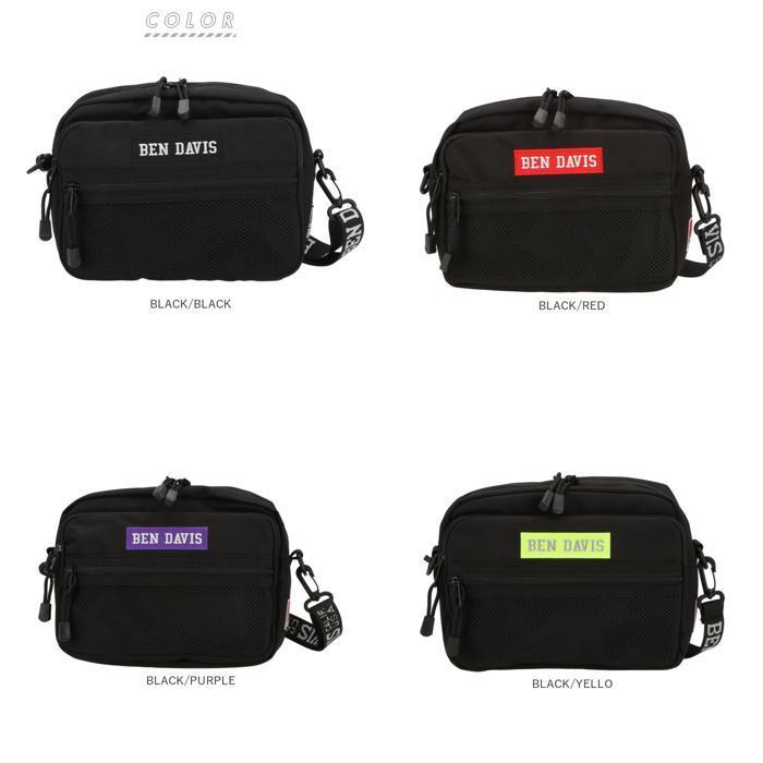 ☆ BLACK/BLACK ベンデイビス ショルダーバッグ 通販 BEN DAVIS バッグ メンズ 斜めがけ かっこいい ブランド レディース 旅行 トラベル_画像10