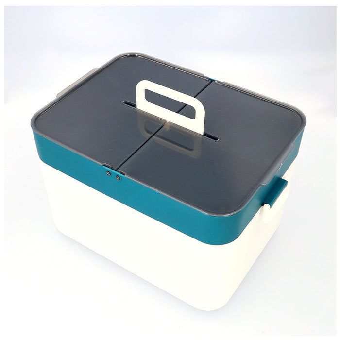 * blue * first-aid kit pmymede001 first-aid kit medicine box medicine .. first-aid box .. float .... medical care box medicine inserting . medicine box k abrasion box 