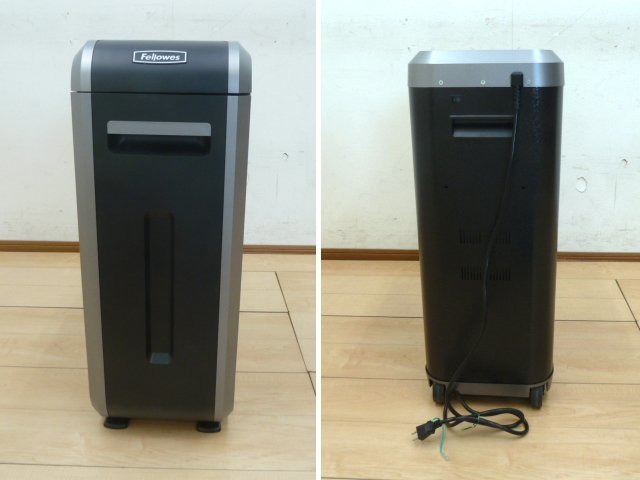 Fellowes プロフェッショナル シュレッダー 125Ci-2 クロスカット オフィス 会社 業務用 A4 最大細断 22枚 投入幅 230mm フェローズの画像2