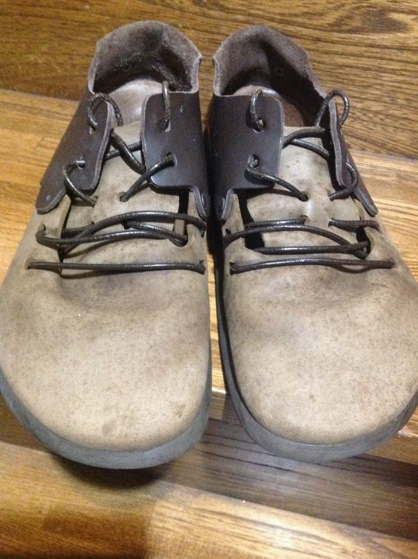 BIRKEN STOCK ビルケンシュトック ★ モンタナ ヌバック レザー 切替 茶 26