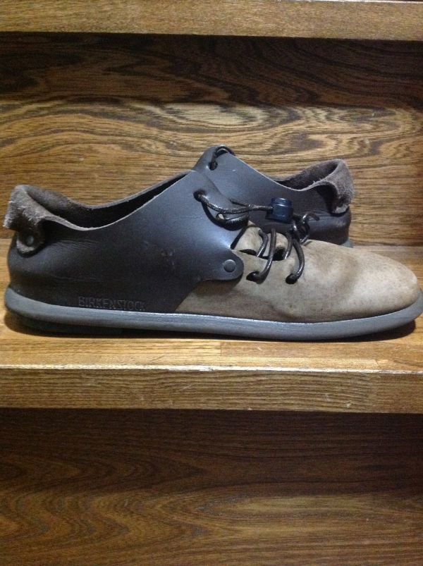 BIRKEN STOCK ビルケンシュトック ★ モンタナ ヌバック レザー 切替 茶 26