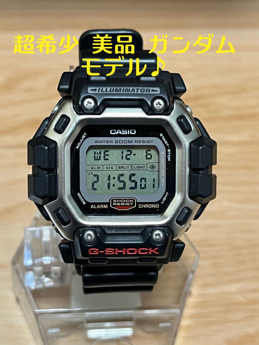 CASIO G-SHOCK 超希少 美品 通称ガンダムモデル 電池交換済み CASIO G-SHOCK 超希少 美品 通称ガンダムモデル 電池交換済み