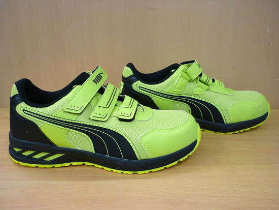 未使用品 PUMA プロスニーカー Sprint2.0 Yellow Low 26.5cm EEE イエロー 作業靴 安全靴 ローカット ワーキングシューズ スプリント_画像3