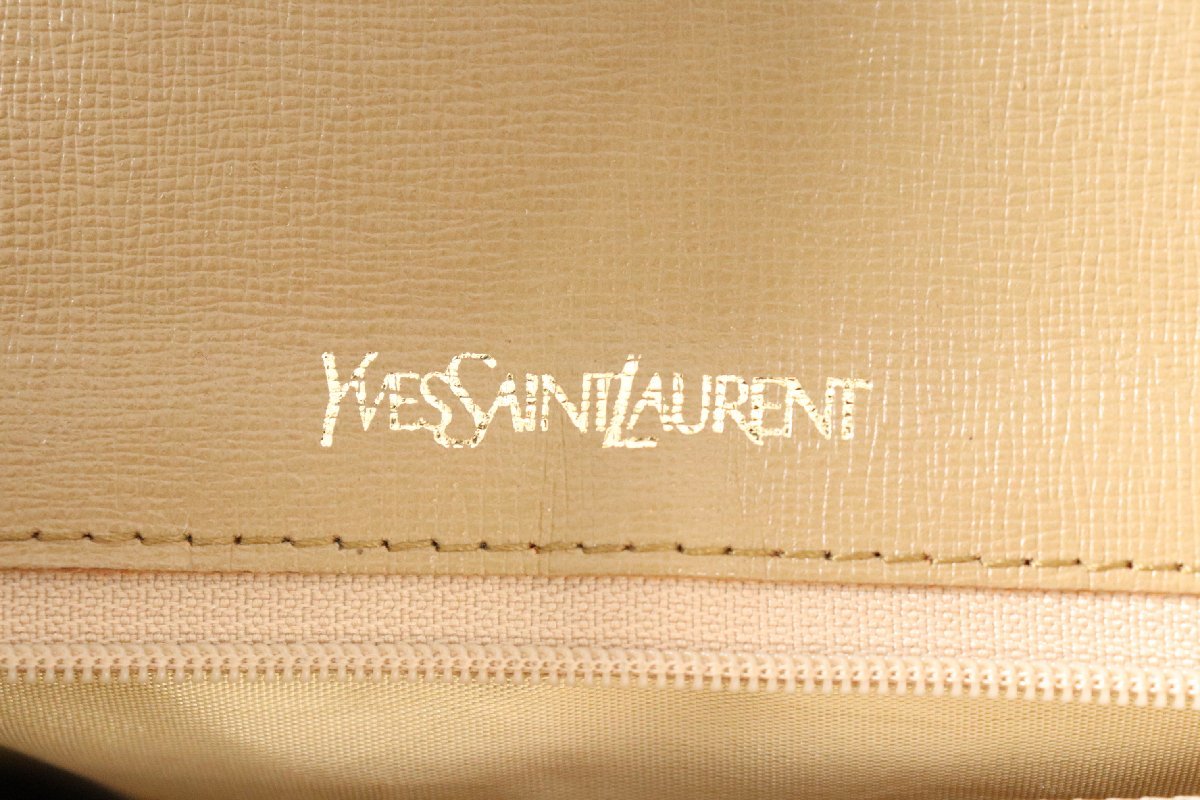 YVESSAINT LAURENT イブサンローラン YSL ハンドバック トートバッグ 鞄 手持ち キリン柄 ヴィンテージ 0513-ＡＳ_画像7