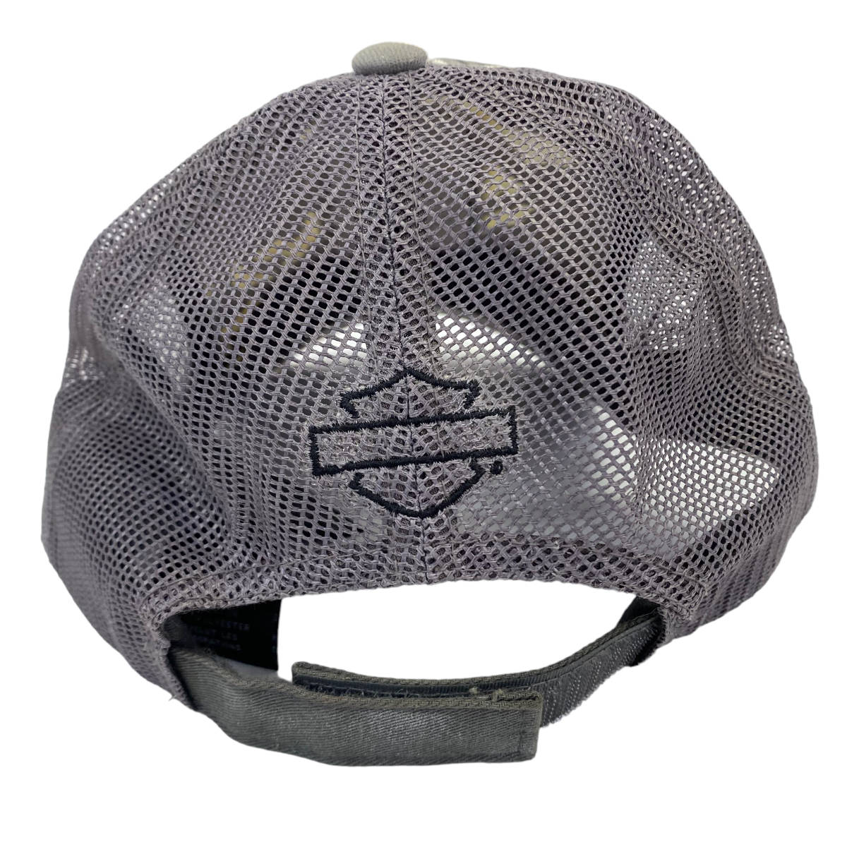 【即決】 HARLEY DAVIDSON ハーレーダビットソン キャップ CAMO PATCH TRUCKER CAP カモ グレー系 ワンサイズ　5042-K_画像5