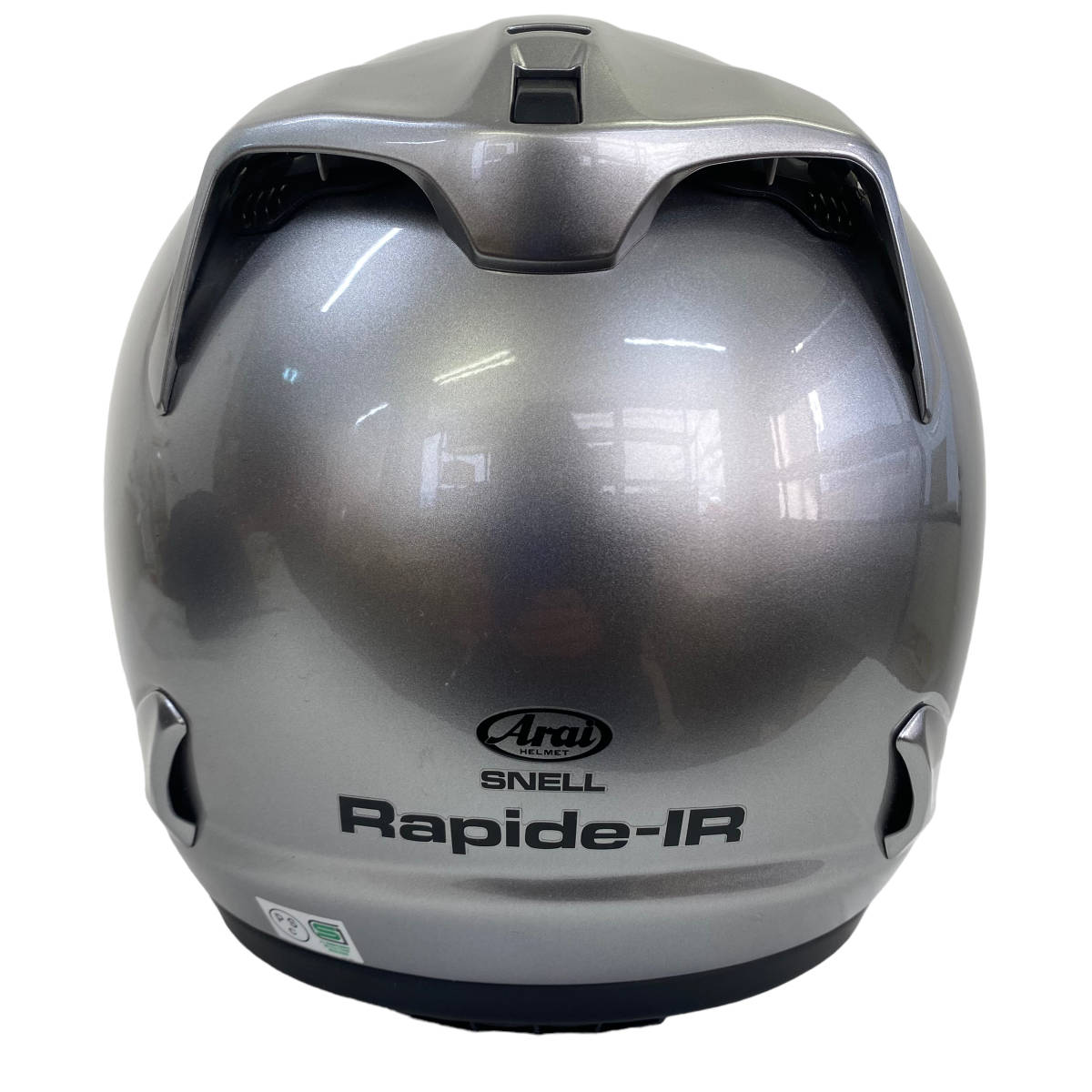 【即決】 Arai アライ フルフェイスヘルメット ラパイドIR RAPIDE-IR シルバー系 銀色系 55-56㎝　5701-100_画像6
