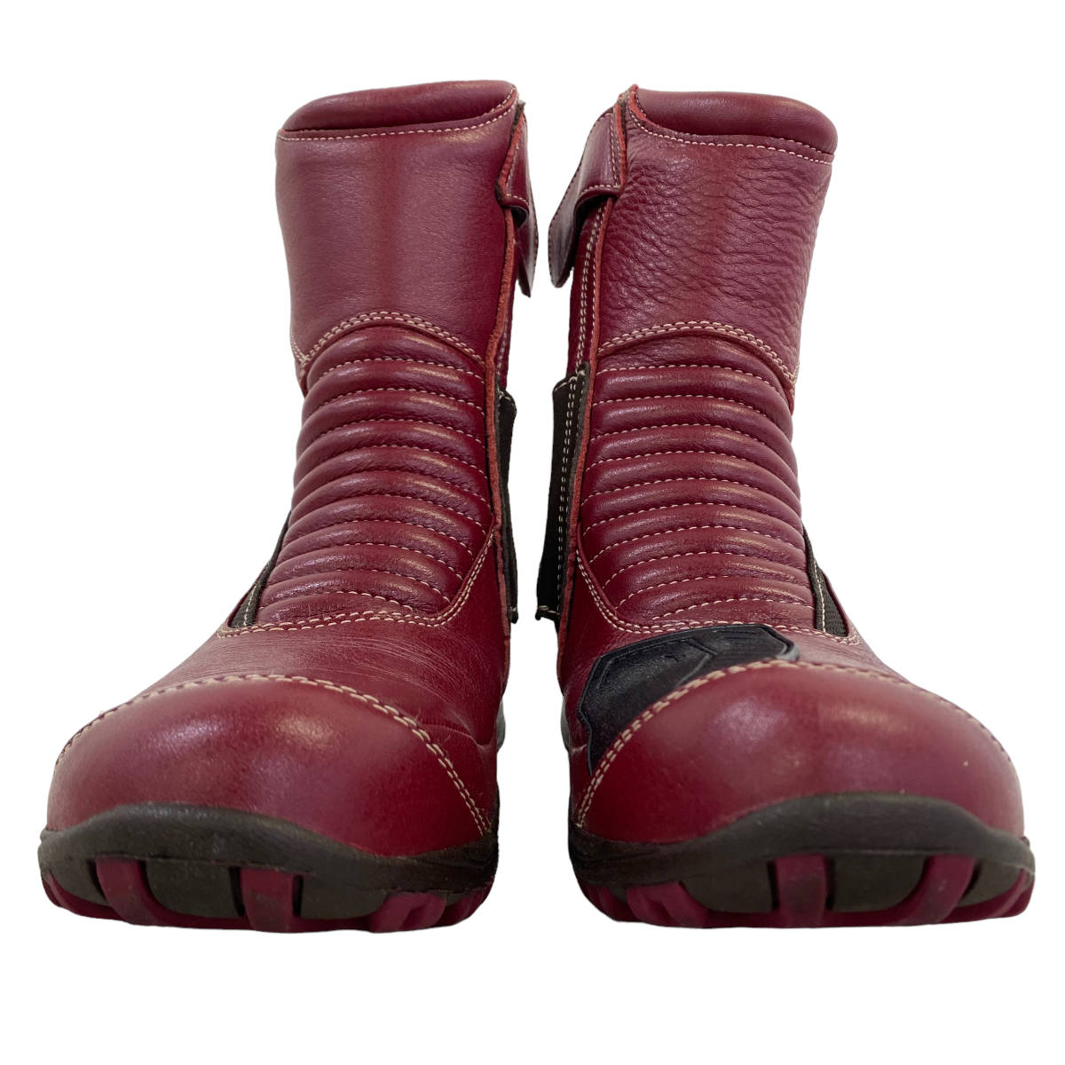 【美品】 KUSHITANI クシタニ ネオブーツ NEO BOOTS K-4535 ダークレッド 赤系 レッド系 26.5cm　5611-120_画像2